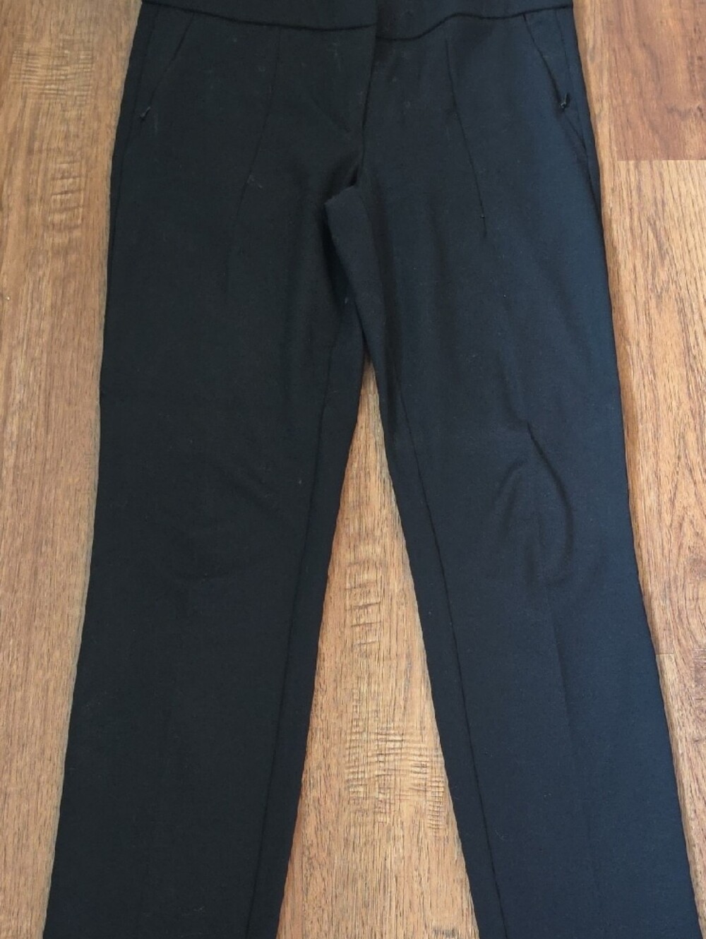 Black Women's Tailored Ponte Trousers